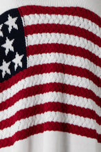 Load image into Gallery viewer, American Flag Sweater
