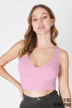 Cargar imagen en el visor de la galería, Plunge V-Neck Crop Top