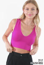 Cargar imagen en el visor de la galería, Plunge V-Neck Crop Top