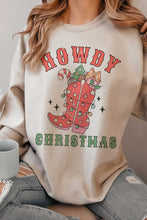 Load image into Gallery viewer, HOWDY CHRISTMAS Graphic Sweatshirt
