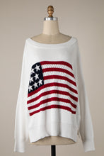 Cargar imagen en el visor de la galería, American Flag Sweater
