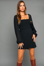 Cargar imagen en el visor de la galería, Smocked Chiffon Mini Dress
