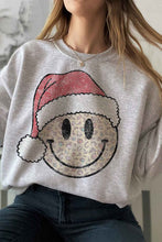 Cargar imagen en el visor de la galería, Happy Santa Christmas Graphic Sweatshirt

