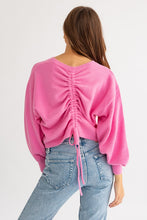 Cargar imagen en el visor de la galería, Fuzzy Sweater with Back Ruching
