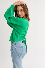 Cargar imagen en el visor de la galería, Fuzzy Sweater with Back Ruching
