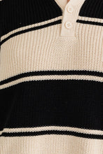 Load image into Gallery viewer, Collared Oversized Sweater Top

