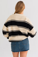 Load image into Gallery viewer, Collared Oversized Sweater Top
