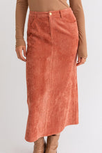Load image into Gallery viewer, Cord Maxi Skirt
