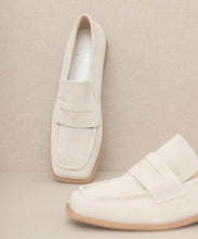 Load image into Gallery viewer, OASIS SOCIETY June - Square Toe Penny Loafers
