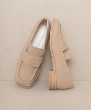 Load image into Gallery viewer, OASIS SOCIETY June - Square Toe Penny Loafers
