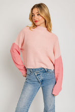 Load image into Gallery viewer, Color Block Oversize Sweater
