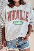 Load image into Gallery viewer, Whoville Christmas Graphic Sweatshirt
