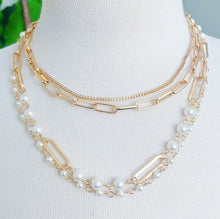 Cargar imagen en el visor de la galería, Fourfect, Layered Clip Chain Necklace
