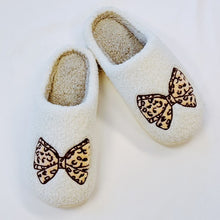 Load image into Gallery viewer, Emily Bow Cozy Lounge Slippers
