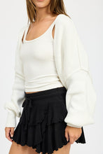 Cargar imagen en el visor de la galería, OVERSIZED SHRUG CARDIGAN
