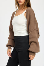 Cargar imagen en el visor de la galería, OVERSIZED SHRUG CARDIGAN
