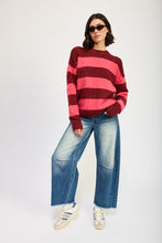 Cargar imagen en el visor de la galería, OVERSIZED STRIPED JUMPER
