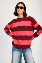 Cargar imagen en el visor de la galería, OVERSIZED STRIPED JUMPER
