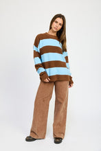 Cargar imagen en el visor de la galería, OVERSIZED STRIPED JUMPER
