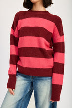 Cargar imagen en el visor de la galería, OVERSIZED STRIPED JUMPER
