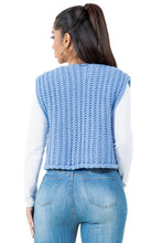 Cargar imagen en el visor de la galería, WOMEN FASHION KNITWEAR VEST
