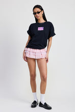 Cargar imagen en el visor de la galería, GINGHAM MINI RUFFLE SKORT
