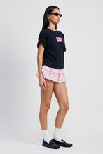 Cargar imagen en el visor de la galería, GINGHAM MINI RUFFLE SKORT
