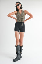 Cargar imagen en el visor de la galería, WRAPPED TOP WITH HALTER NECK
