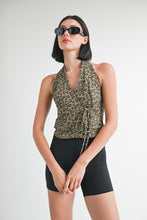 Cargar imagen en el visor de la galería, WRAPPED TOP WITH HALTER NECK
