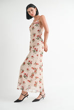 Cargar imagen en el visor de la galería, COWL NECK MAXI DRESS WITH OPEN BACK
