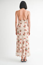 Load image into Gallery viewer, COWL NECK MAXI DRESS WITH OPEN BACK
