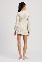 Load image into Gallery viewer, MINI LONG SLEEVE FLORAL DRESS
