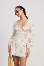 Load image into Gallery viewer, MINI LONG SLEEVE FLORAL DRESS
