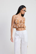 Load image into Gallery viewer, BABYDOLL CROPPED TOP
