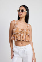 Load image into Gallery viewer, BABYDOLL CROPPED TOP
