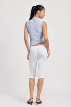 Load image into Gallery viewer, SLEEVELESS ASYMMETRICAL HIGH NECK TOP
