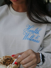 Cargar imagen en el visor de la galería, HEALTH + WELLNESS SWEATSHIRT (FRONT + BACK)
