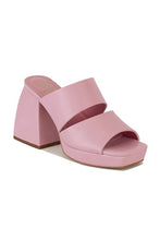 Load image into Gallery viewer, LUCY-05-CHUNKY HEEL,MULE
