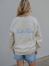 Cargar imagen en el visor de la galería, HEALTH + WELLNESS SWEATSHIRT (FRONT + BACK)
