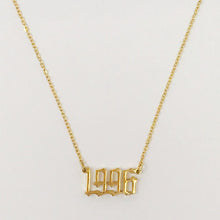 Load image into Gallery viewer, Birth Year Necklace
